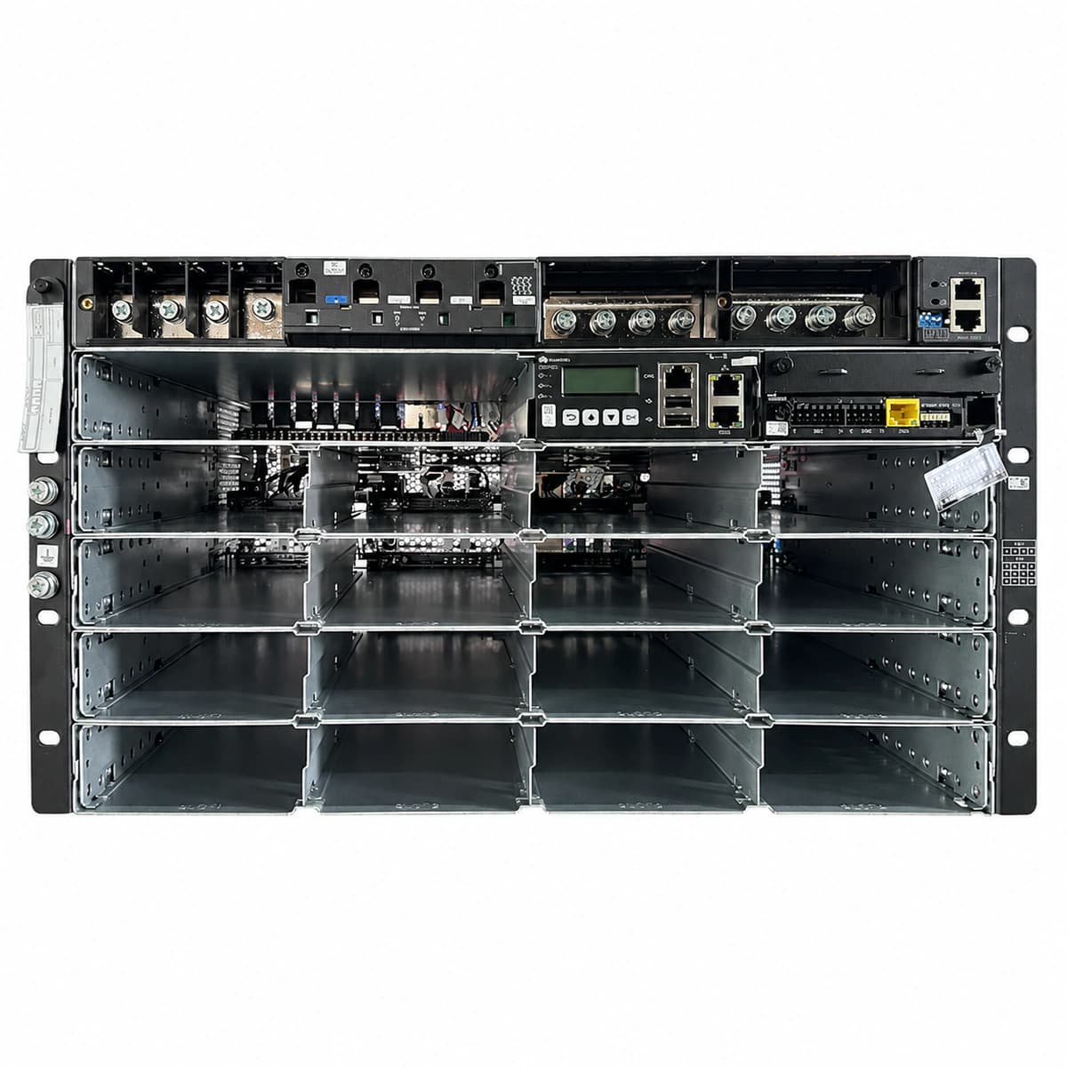 Huawei ETP23006-C6A1 Embedded DC Power System (-48V 60A 2U Telecom Subrack) - Official Front View