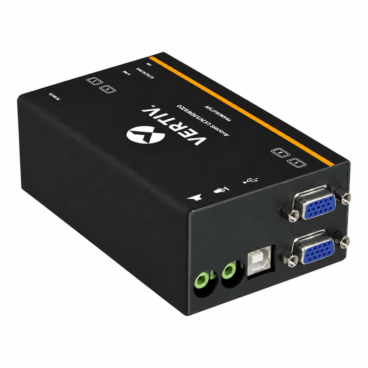 Vertiv Avocent LongView 3000 KVM Extender Kit (VGA Video USB Audio 300m CatX) - Official Front View