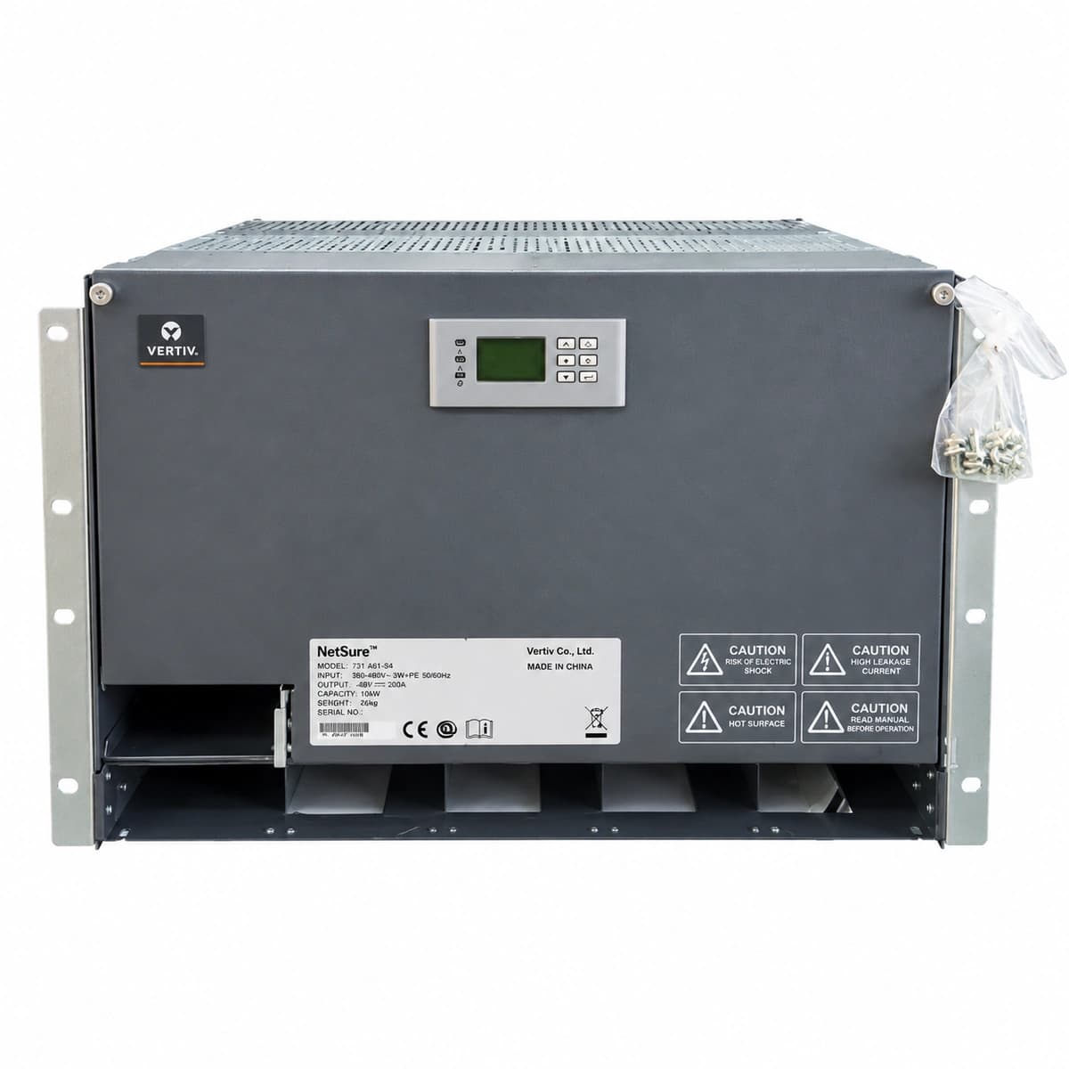 Vertiv NetSure 731 A61-S4 Official White Background Photo View 5