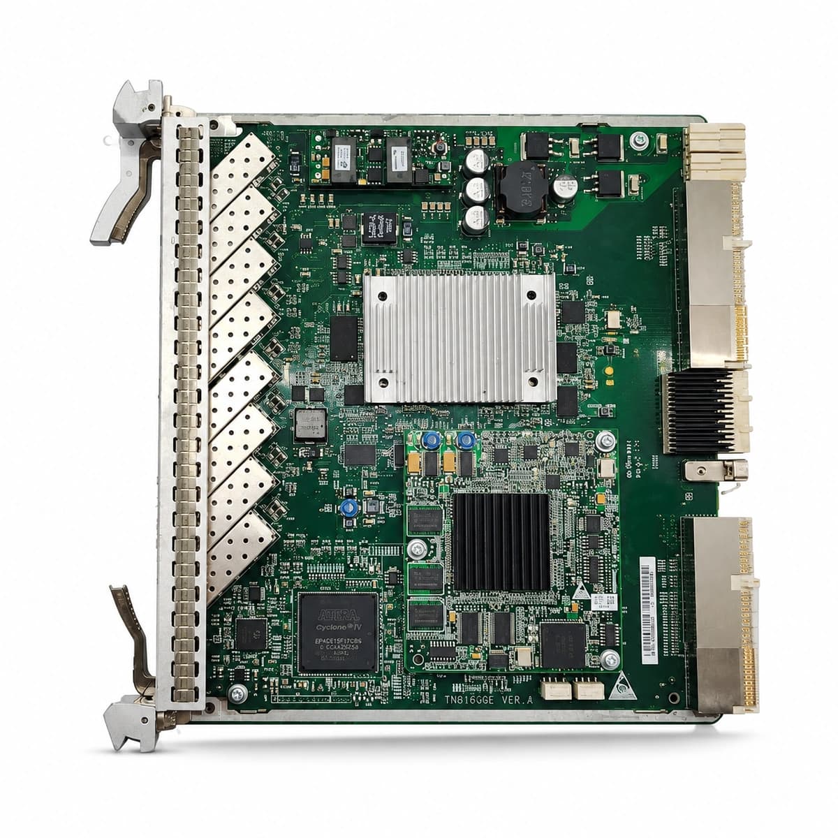 RICEWIND Huawei 81EG8E 8-Port Gigabit Ethernet Processing Board (OptiX OSN GE L2 Switching) - Nameplate, electrical parameters and certification label