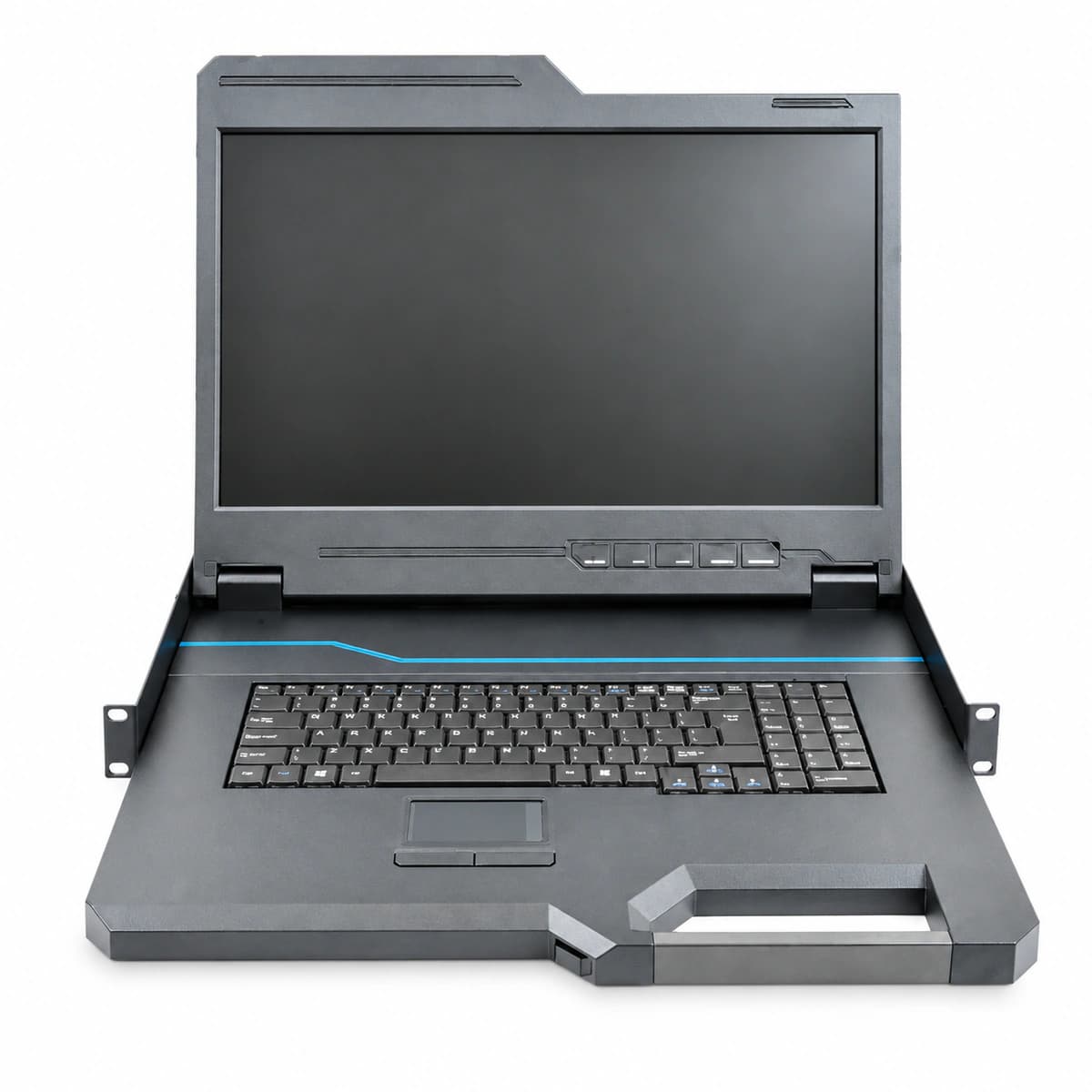 Vertiv Avocent CFP185KMM 18.5-Inch Rackmount LCD KVM Console (1U Integrated Drawer) - Official Front View