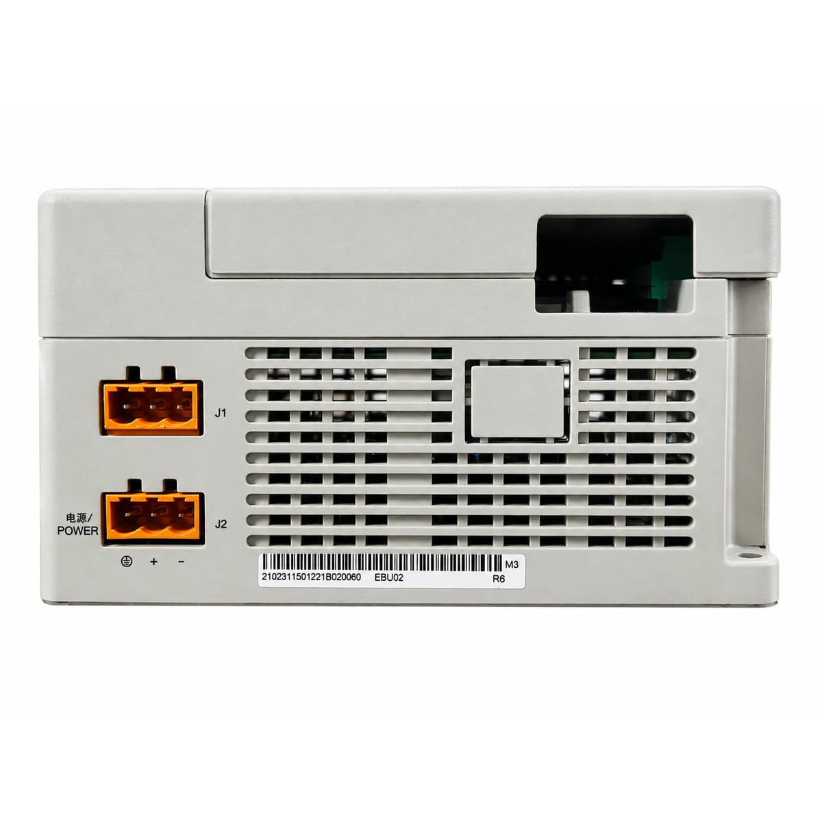 Emerson EBU02 Advanced Battery String Telemetry Unit (Large-Capacity DC Plant Backup Storage Management) Pure White Background Studio Photo 1