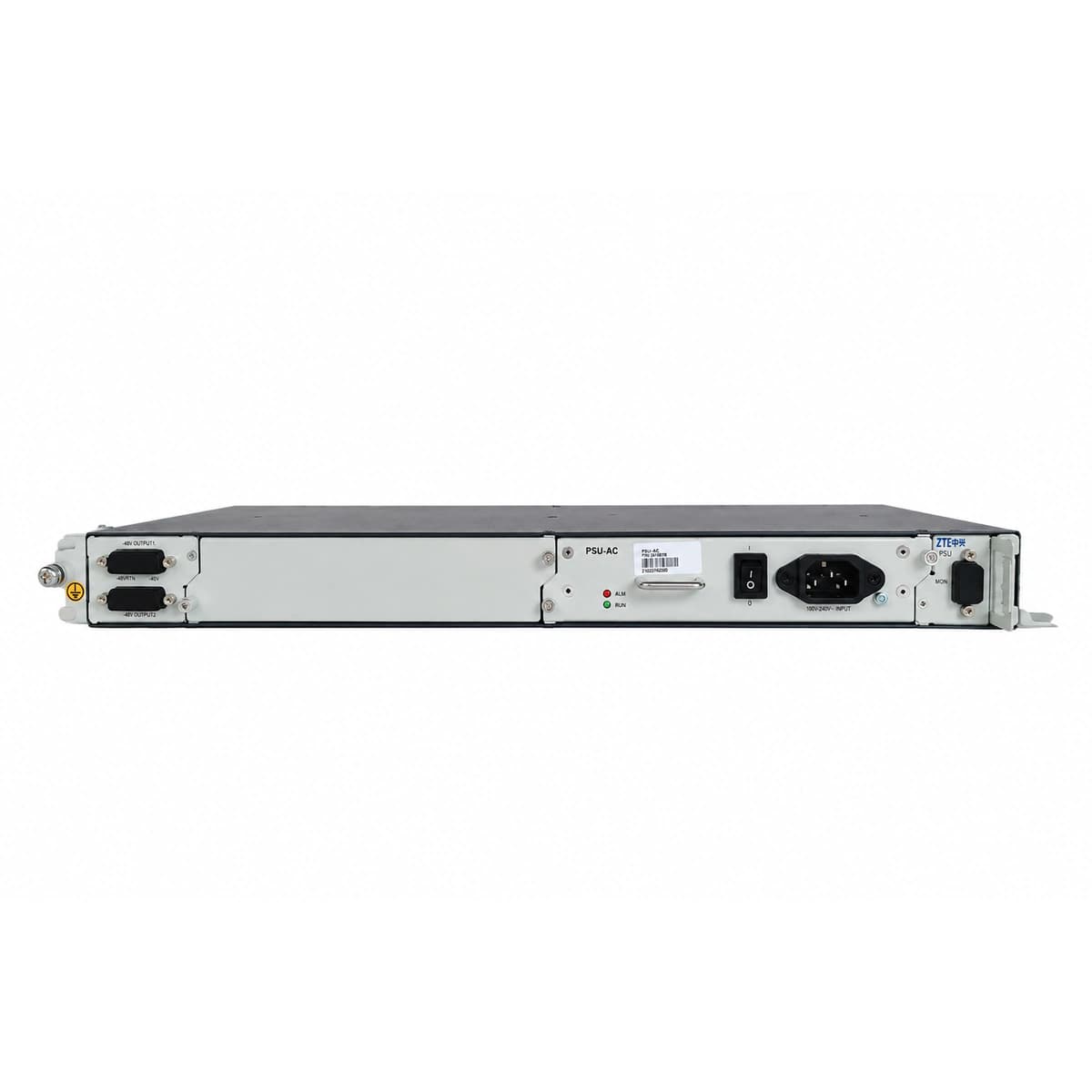 ZTE PSU-AC Embedded Power Supply System (AC Distribution & Outdoor Power Subrack) - Official Front View