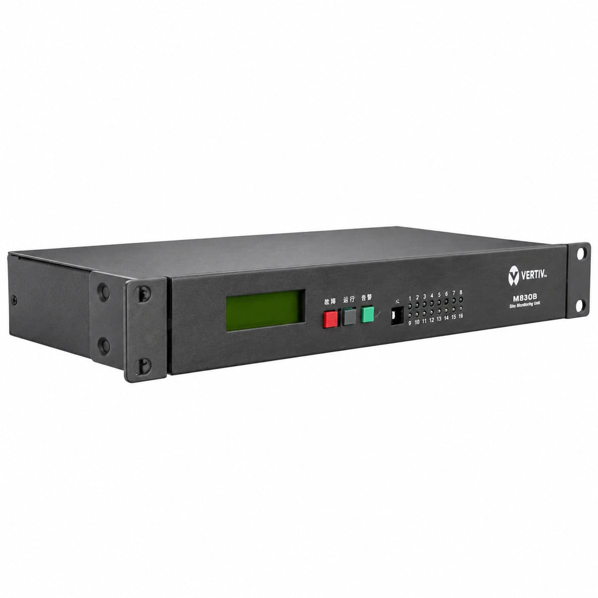 Vertiv BM-CM6S Online Battery Bank String Monitoring Module (Cell Internal Resistance & Voltage Telemetry) Pure White Background Studio Photo 3