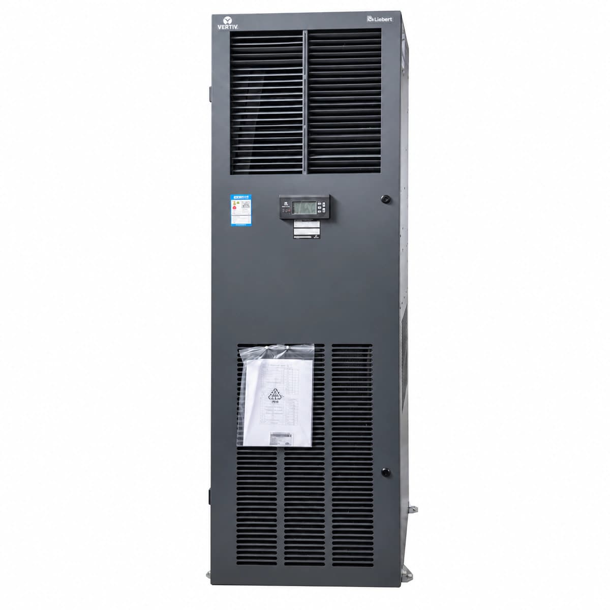 Vertiv Liebert DME12MCP5 Precision Data Center Air Conditioner (12.5kW Sensible Heat Ratio >0.9) - Isometric 45-Degree Angled View