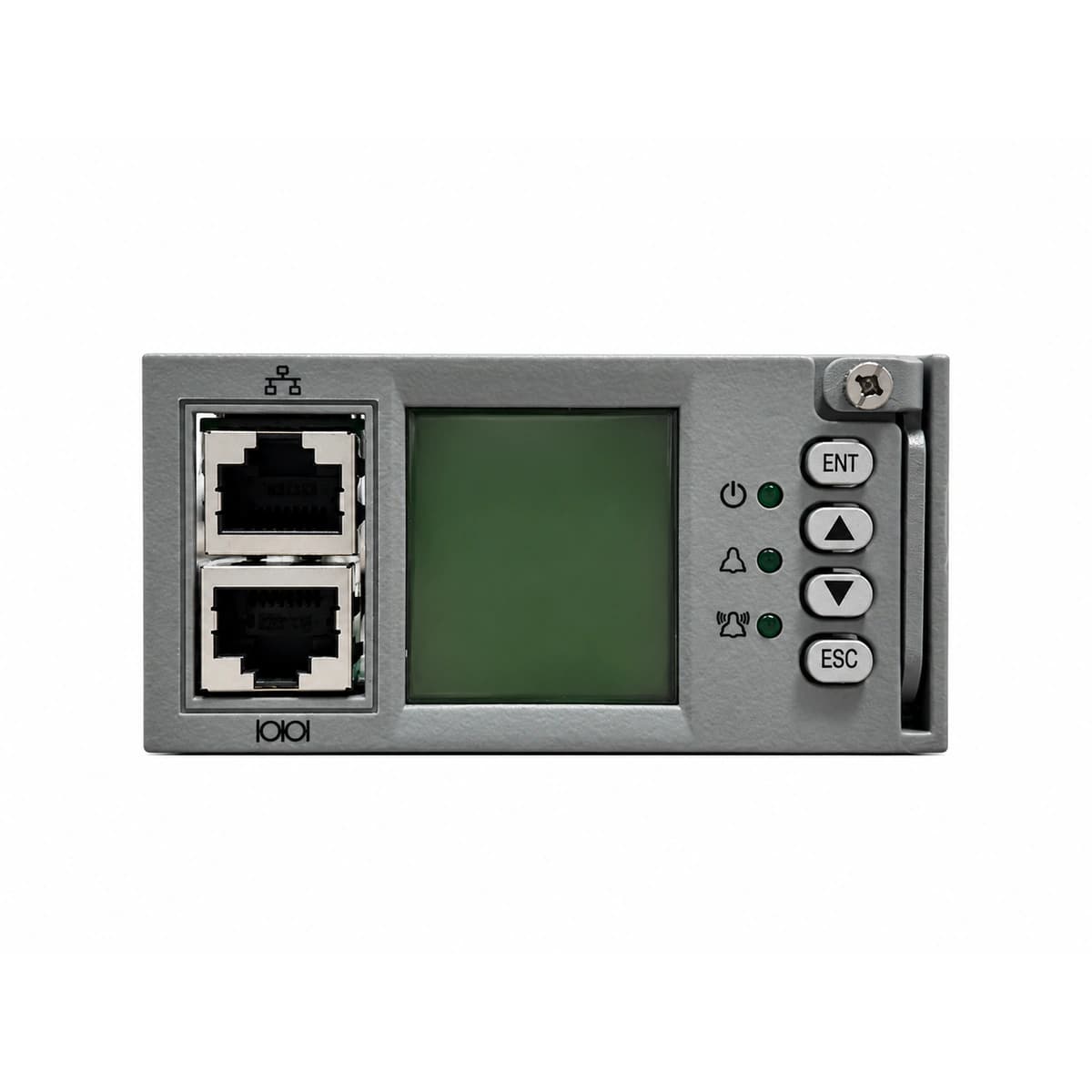 Vertiv M221S Supervisory Controller Module (LCD Display Telecom Power Brain) - Official Front View