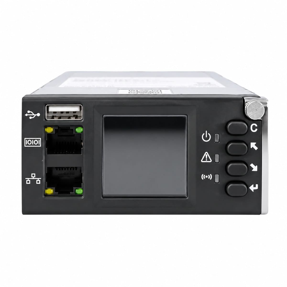 Delta SC503 Telecom Power System Intelligent Supervisory Controller (Color Graphic UI Smart Master Brain) Pure White Background Studio Photo 5