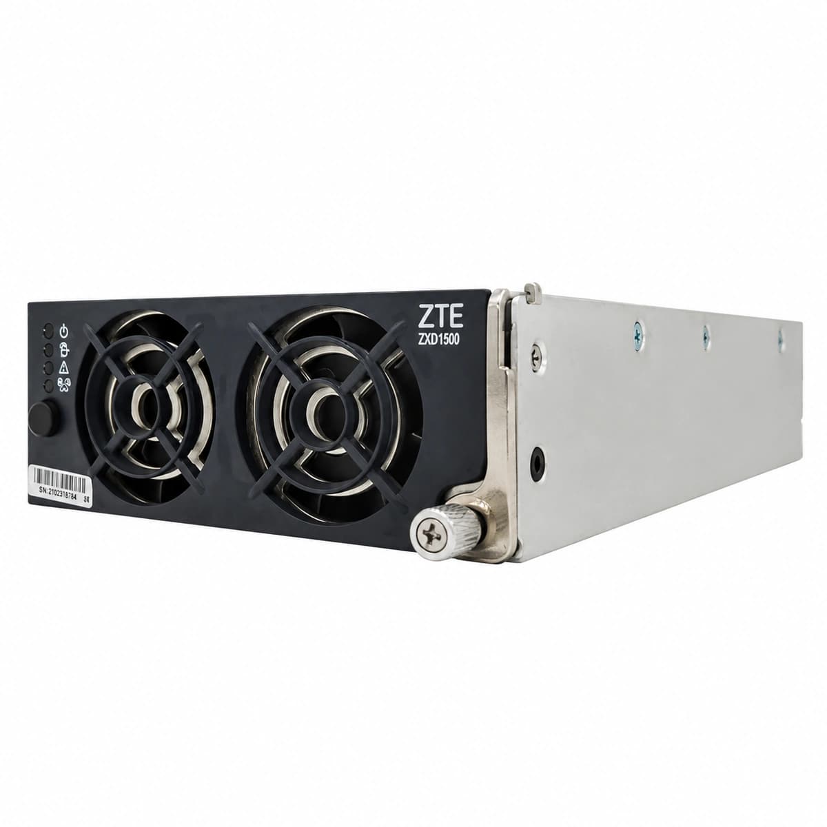 ZTE ZXD1500 (V5.0) R03 Telecom Power Rectifier Module (48V 30A 1500W Compact Subrack Module) - Official Front View