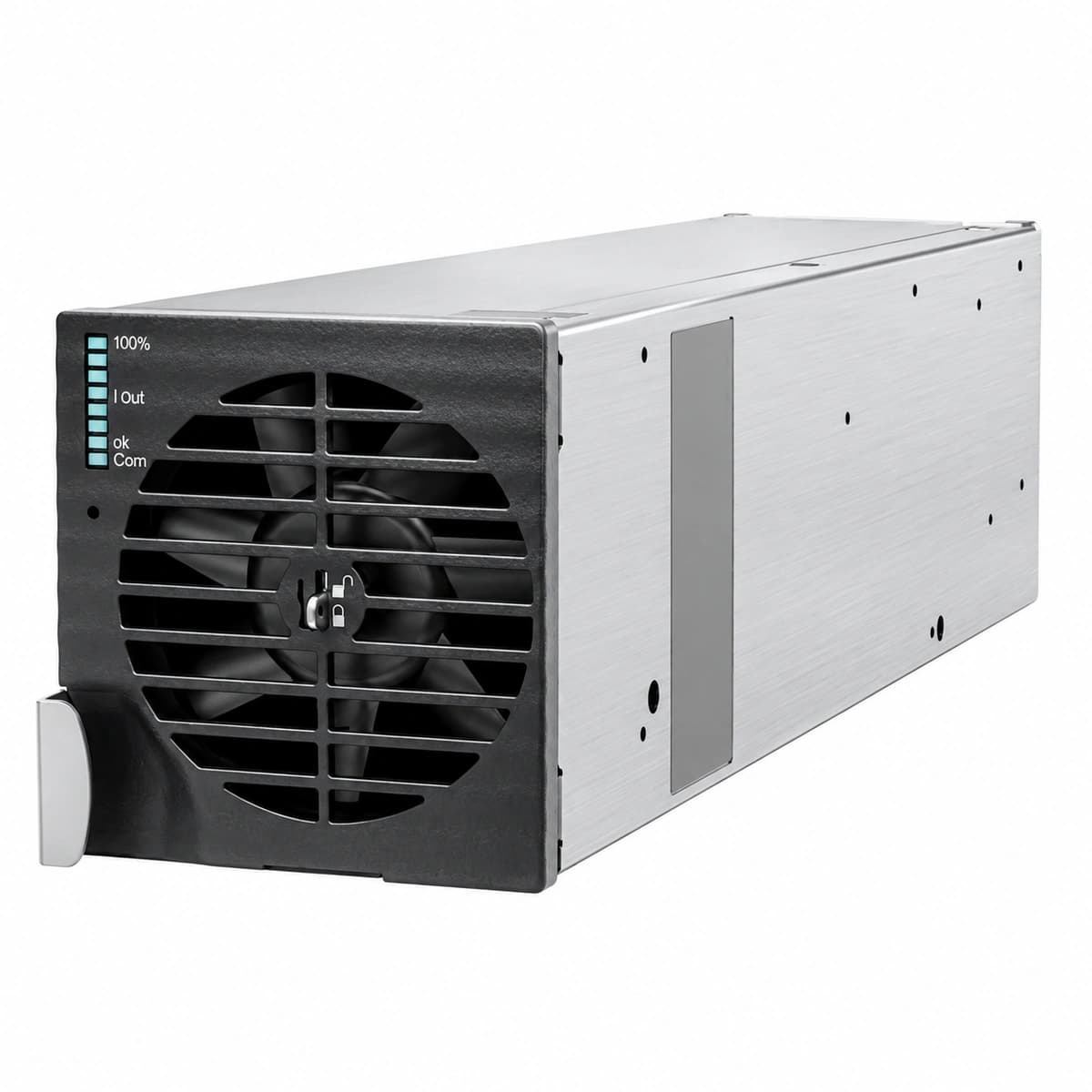 Delta DPR4000-48 High-Power Industrial Telecom Rectifier Module (-48V 75A 4000W High Efficiency) Pure White Background Studio Photo 1