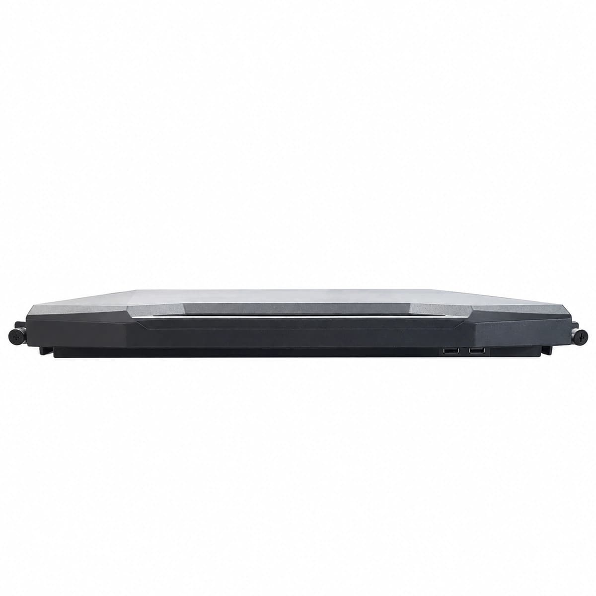 Vertiv CLRA19KMM 19-Inch Ultra-Slim Rackmount LCD KVM Console (1U Dual-Rail Clamshell Drawer with Touchpad) - Rear Backplane & Terminals View