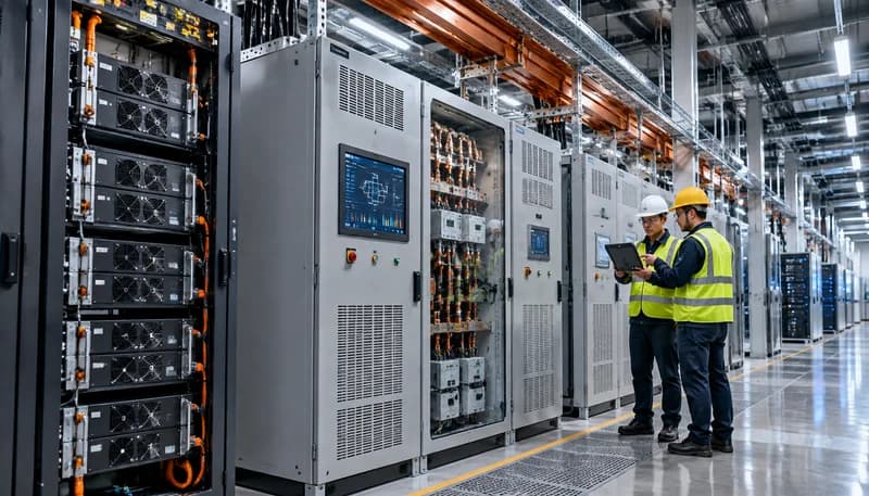 The Architecture Reversal of Data Center UPS: BESS Decoupling, Solid-State Transformers, and 800V DC Distributed Sidecars in the Gigawatt AI Era