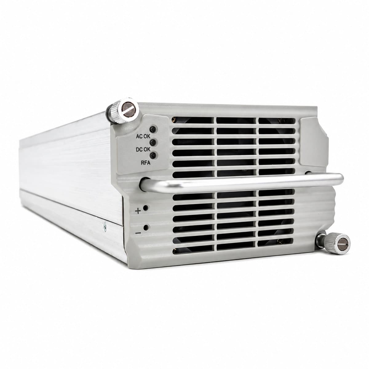 Delta ESR-48/50DE Ultra-High Efficiency Telecom Switch-Mode Rectifier Module (-48V 50A >96% Efficiency) - Nameplate & Electrical Specifications