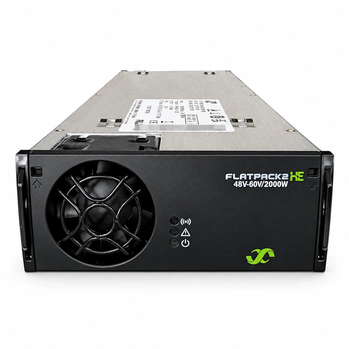 RICEWIND Eltek Flatpack2 48/3000 HE Rectifier Module (241115.705 48V 3000W 96.5% Efficiency) - Internal components and precision control module