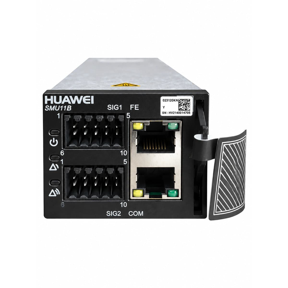 Huawei SMU11B Compact Site Monitoring Unit (LCD Display Touchpad Alarm Contacts) - Internal Assembly & Breaker Configuration